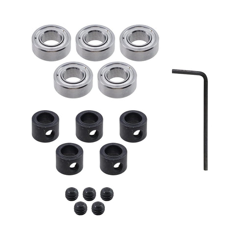 The Shank with Bearings Accessory Kit,Shank Ball Bearing Router Bit fit for