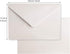 PONATIA 50 Pieces/Lot A7 Envelopes, 5.25 x 7.5'' Gold Glitter Shiny Envelopes, Perfect for 5x7'' Weddings, Invitation