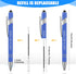 Sherr 80 Pcs Inspirational Motivational Quotes Ballpoint Pens Set, 5.6 Inch Metal Writing Pen with Stylus Tip