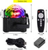 YINPKTEO 6 Party Lights Disco Ball Light,Dj Disco Light Sound Activated LED Light Colors for Home Room Dance Parties