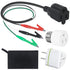 Circuit Breaker Finder Accessory Kit, Circuit Tracer Tester with Clips and Adapters for Hand Tools