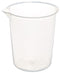 United Scientific Polypropylene Plastic BP0600 Graduated with Spout | Griffin Style Beakers with Molded