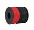 16 AWG Electronic Wire, 66 Feet Silicone Wire, Flexible Tinned Copper Wire, High Temperature Resistance, 33 ft Black