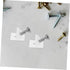 50pcs Plastic Fixing Brackets with Self-Tapping Screws for Drawer Corner for Furniture Repair and Projects Ample Supply
