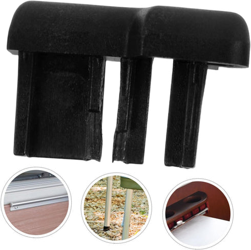 2pcs Table Leg Protectors Foldable Floor Protectors for Rv Home Use Concealed Design for Stability Compact Portable