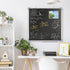 Navy Penguin Set 24 24 1 14 (7 4 Chalkboard - x in Black Board with Magnetic Chalk Eraser, Chalk Sticks Colors)
