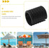 4-Pack 1.25 Inch NUOBESTY U-Shape Chair Leg Caps Nonslip Furniture Pads Floor Protectors for Outdoor Beach Chairs