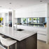 TANONE White Wallpaper, 17.7" X 118", Peel and Stick Countertop Glossy Self Adhesive Vinyl Film for Kitchen