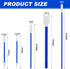 Dansib 500 Pack 5 Foam Tip Cleaning Swab Kit Cleanroom Sponge Stick Types Multi Purpose Swabs Lint Free Foam Tip Swab