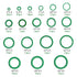 XINGYHENG 279Pcs 18 Sizes Rubber O-Ring Gasket Sealing Ring Repair Box Washer Seal Assortment Set for General Repair