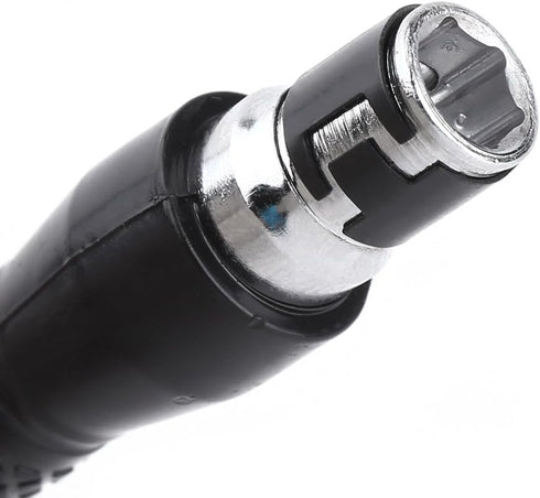 Asixx Hex Socket Wrench, L-Shape 1/4 Inch Hex Socket Wrench Double Head for Screwdriver Bits Hand Tool