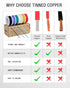 22awg Wire,22 (6 26ft 8m TUOFENG Wire Flexible Silicone Gauge Tinned Copper Wires Silicone Rubber Insulated Different