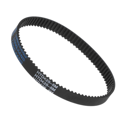 HTD5M-425 Close Loop Pulley Timing Belt: 425mm Length x 15mm Width High Torque Drive Rubber Belt for 3D Printer