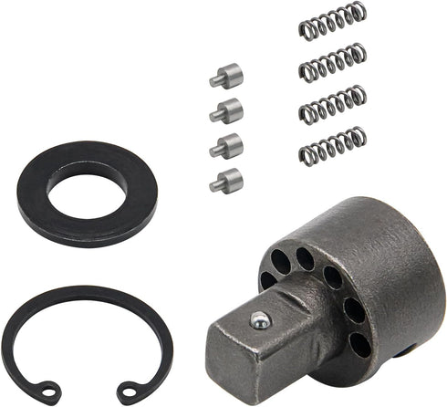 42-06-1030 Electric Tools Service Kit, 3/8 M12 Ratchet Head Anvil for Milwaukee 2457-20, 2457-21