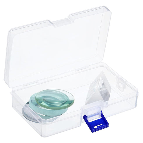 YOKIVE 1 Set Optical Lens, Clear Glass Lenses for Telescope, Photography, Optical Instruments (10cm Focal Length)