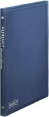 Maruman KULUFIT B5 Size 26-Ring Binder, Soft & Flexible Cover with 10 6mm Ruled Loose Sheets, Translucent BLUE (F020-02)