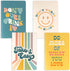 THiNKABLE Cute Notebook Set, 4 Pack Pastel Journals, 5.5 x 8.3 in, 60 Pages, Soft Cover Journals