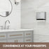 200-Sheet 10x3.1 Inches, anydry Wall-Mounted Paper Towel Dispenser, Fits Multi-Fold Towels up to Perfect for Home