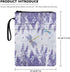 Purple Marble Book Sleeves - Pack of 3 Waterproof Carrying Cases for Hardcover Books, Storage Sleeves for Women Girls