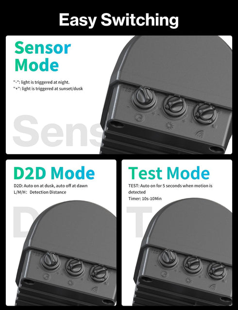 50W 5000LM 6500K IP65 iMaihom Motion Sensor Outdoor Lights, Hardwired Motion Sensor Flood Light, Dusk to Dawn Outdoor