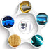 2 Pack 3528 5050 Dimmer 12V 24V LED Light Strip Remote Control Mini RF Wireless LED Controller Single Color LED Strip