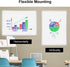 DEVELOP Magnetic Dry Erase Board 18 x 24 Inch, White Board with Silver Aluminium Frame for Wall Hanging