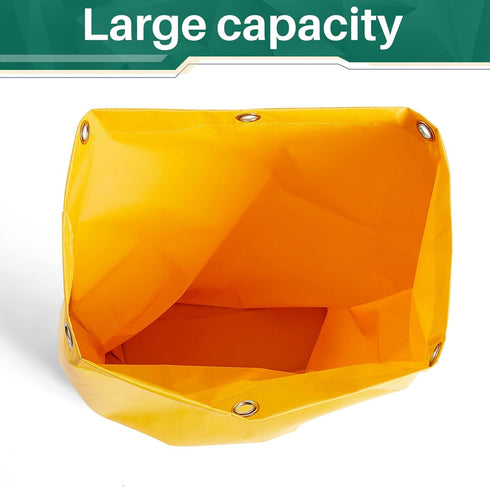 16 11 27 inch Commercial 23 Yellow(1 x x Replacement Janitorial Cleaning Cart Bag High Capacity Janitorial Cart Bag
