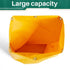 16 11 27 inch Commercial 23 Yellow(1 x x Replacement Janitorial Cleaning Cart Bag High Capacity Janitorial Cart Bag