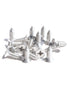 50pcs #12 x 3/4" (19mm) Stainless Flat Head Phillips Wood Screws, 18-8 (304) Stainless Steel Countersunk Self Tapping