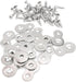 Figure 8 Fastener, Table Top Fasteners Desktop Connector Hardware with Screws - 20pcs