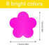 Sticky Notes, 560 Sheets 3 × 3 Inches Plum Bossom Shape Self Sticky Notes Pad, Colour Sticky Notes, Bright Colors Self-Stick Pads for Home Office Notebook(8 Color)