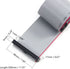 Fielect 2pcs IDC 34 Pin Connector Gray Wire Flat Ribbon Cable Connector, Length 30cm