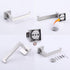 FG1605-LS GERZWY Toilet Paper Holder Paper Towel Dispenser Tissue Roll Hanger Wall Mounted Brushed Stainless Steel
