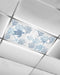 Yomandocix Blue Ocean Coastal Fluorescent Light Covers for Ceiling Lights 4x2 feet,1 Pack