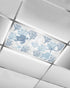 Yomandocix Blue Ocean Coastal Fluorescent Light Covers for Ceiling Lights 4x2 feet,1 Pack