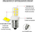 C7 E12 LED Bulbs, Salt Lamp Light Bulb Replacement for 15W Himalayan Salt Lamps, 6000K, 2 Pack