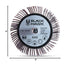 BHA Aluminum Oxide Shank Mounted Flap Wheels - 2” x 1” x 1/4”, 60 Grit, 5 Pack