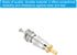 PATIKIL 50 Pack Air Conditioning Valve Core with Seal for HVAC AC System Accessories