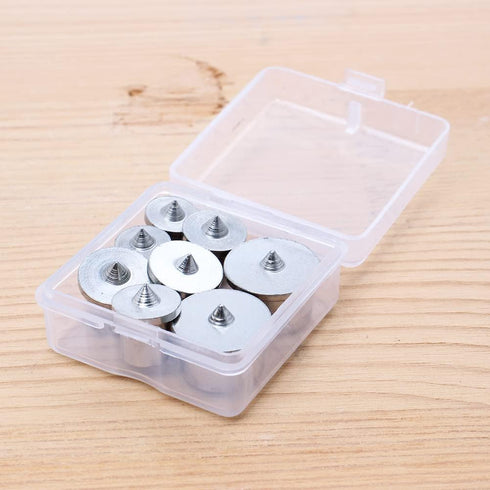 AUTOTOOLHOME Dowel and Tenon Center Transfer Plugs Point, 1/4", 5/16", 3/8" and 1/2", Set of 8