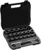 YOYUTOX 22 Piece Bolt Nut Extractor Set, 1/2" & 3/8" Drive Impact Lug