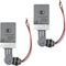 HQRP 2-Pack Photocell Thermal Type Light Sensor Stem and Swivel Mount Dusk