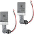 HQRP 2-Pack Photocell Thermal Type Light Sensor Stem and Swivel Mount Dusk