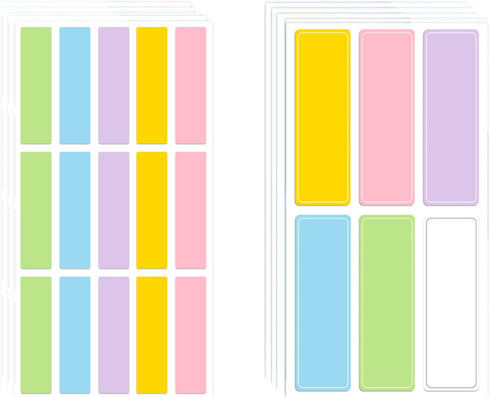 Waterproof Removable Labels, 360Pcs Handwrite Name Stickers for Water Bottles, Kids School Supplies