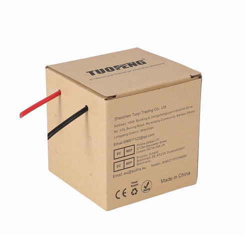 16 AWG Electronic Wire, 66 Feet Silicone Wire, Flexible Tinned Copper Wire, High Temperature Resistance, 33 ft Black