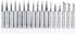 Yakamoz 17Pcs 900M Soldering Iron Tips Replacement Kit for Hakko, Radio Shack, TENMA, Aoyue