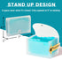 H4D Receipt Coupon Holder Organizer for Purse, Small Expanding File Folder Mini Accordion Folder, 13 Pockets Expandable