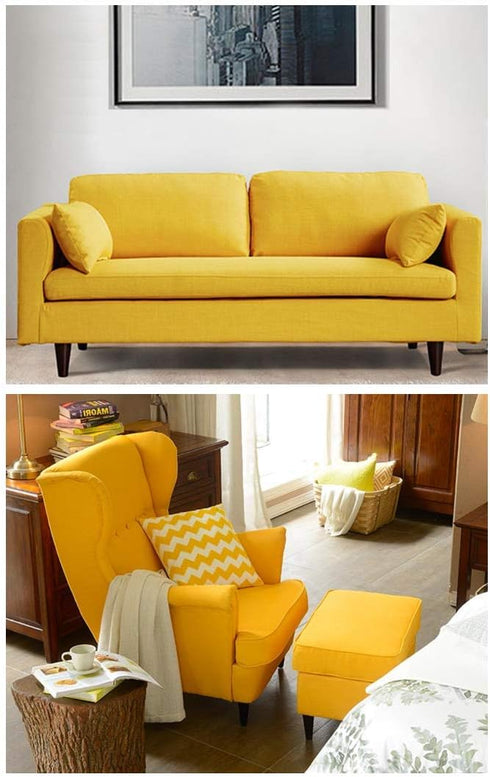 Replacement(4" Set 4 WEICHUAN Round Solid Wood Sofa Couch Chair Ottoman Loveseat Dresser Cabinet Bed Wooden Furniture