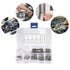 212Pcs M3 Inner Hex Concave End Stainless Steel Grub Screws Kit with Installing Tools