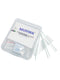 MUHWA - 50PCS Blank Microscope Slides and 100 PCS 22mmx22mm Square Cover Glass (7101 Non-Frosted)
