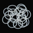 X AUTOHAUX Silicone O-Rings - VMQ Seal Gasket for Compressor Valves Pipe Repair, 38mm OD, 31.8mm ID, 3.1mm Width,